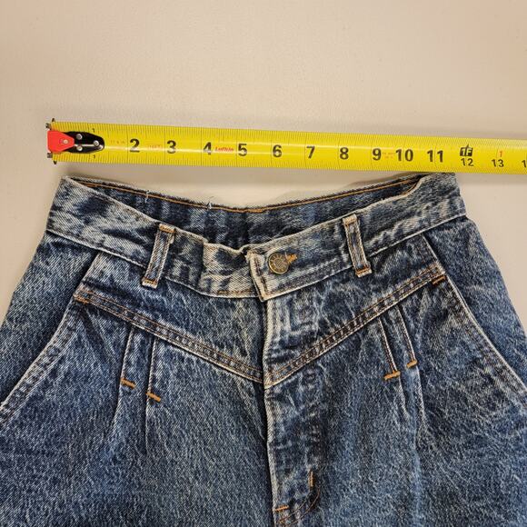 80s Vintage Sunset Blues Barrel Jeans Authentic Vintage - Picture 9 of 11